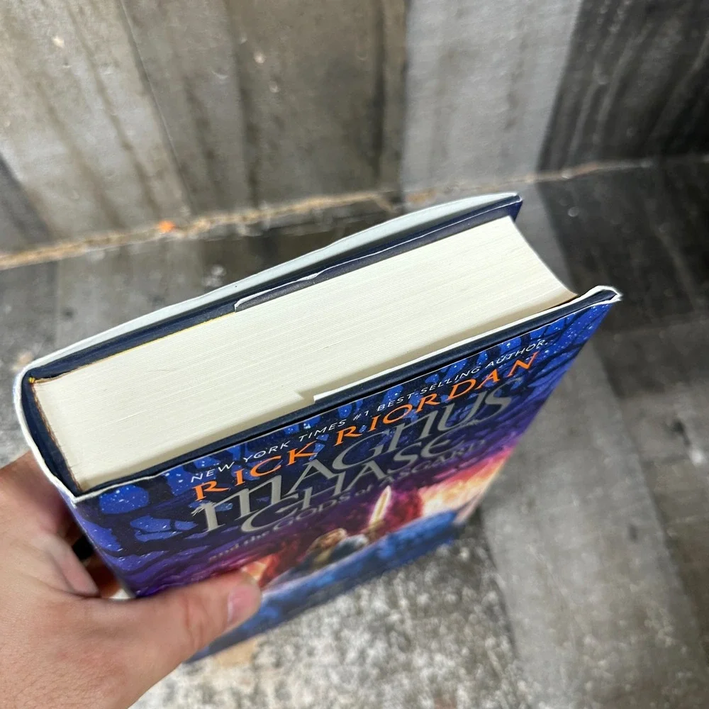 Magnus Chase and the Gods of Asgard Rick Riordan Books 1 2 HC 1st Edition‎